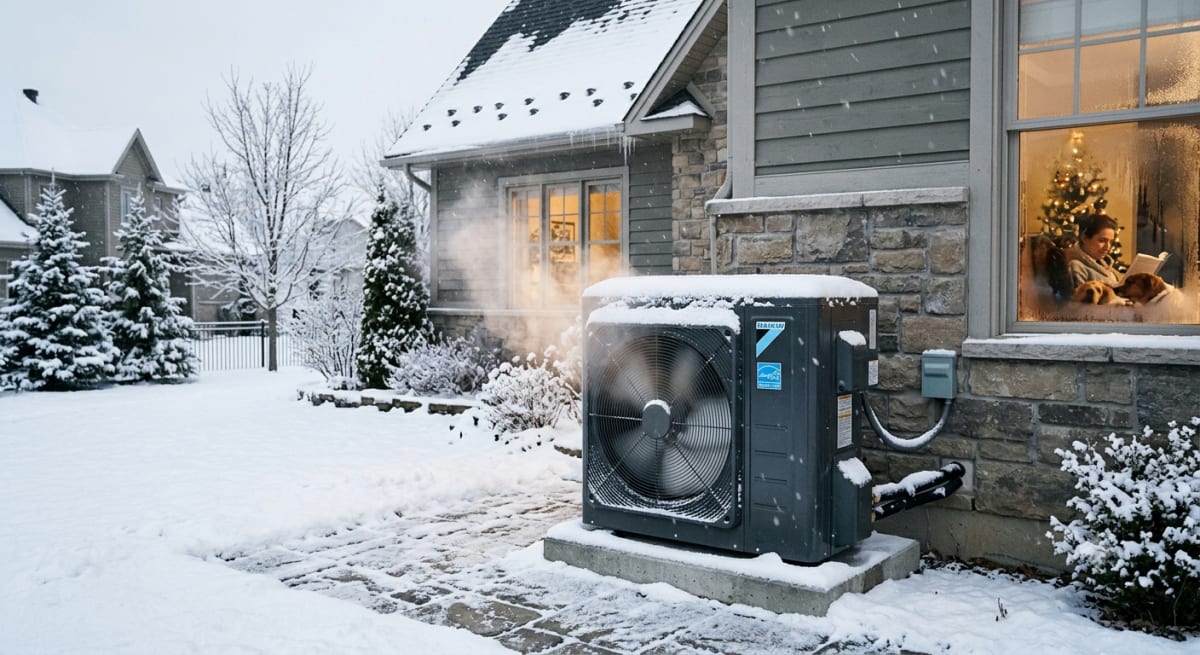 Heat Pumps Could Ease Grid Strain Even in Winter Cold