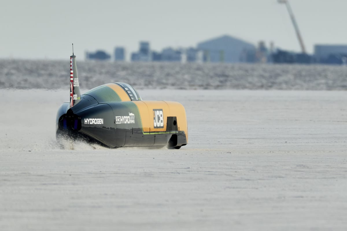 Hydrogen Car Hits 406 MPH, Smashes All Speed Records
