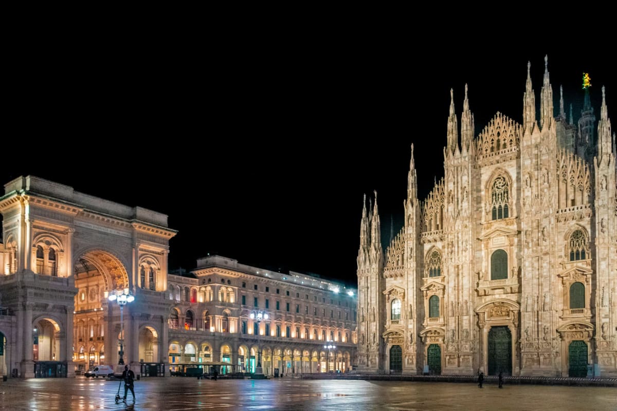 Milan's Solar Panels Now Power the Grid After Dark