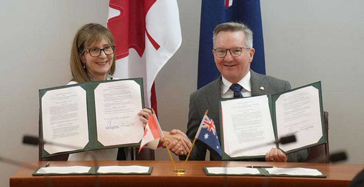 Australia and Canada Launch Clean Energy Partnership