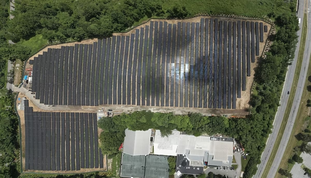 New York Solar Farm Conquers Hills Without Bulldozers