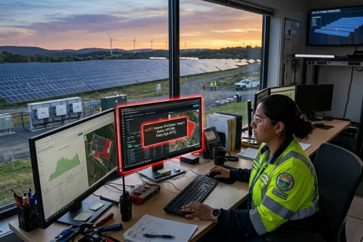 Solar Operators Cut Downtime With Smart Maintenance Tech