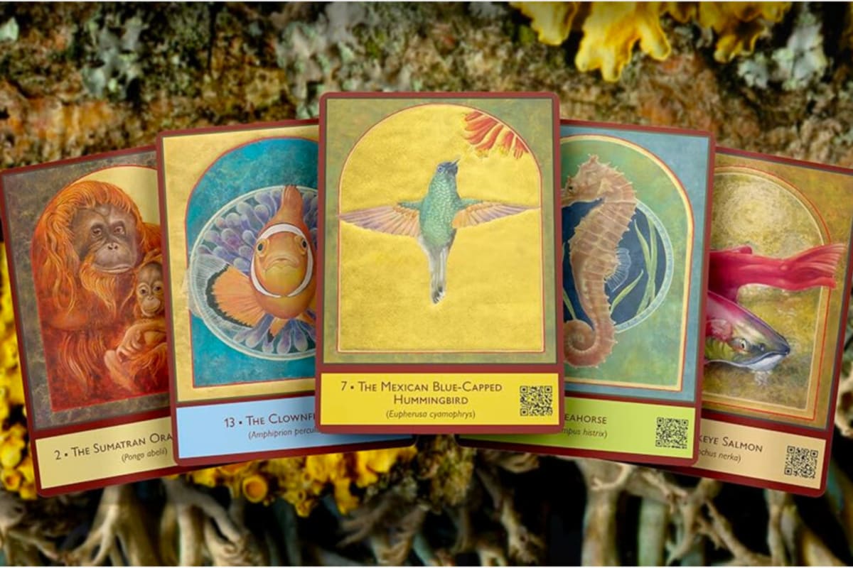 Artist Paints Endangered Species as Sacred Icons