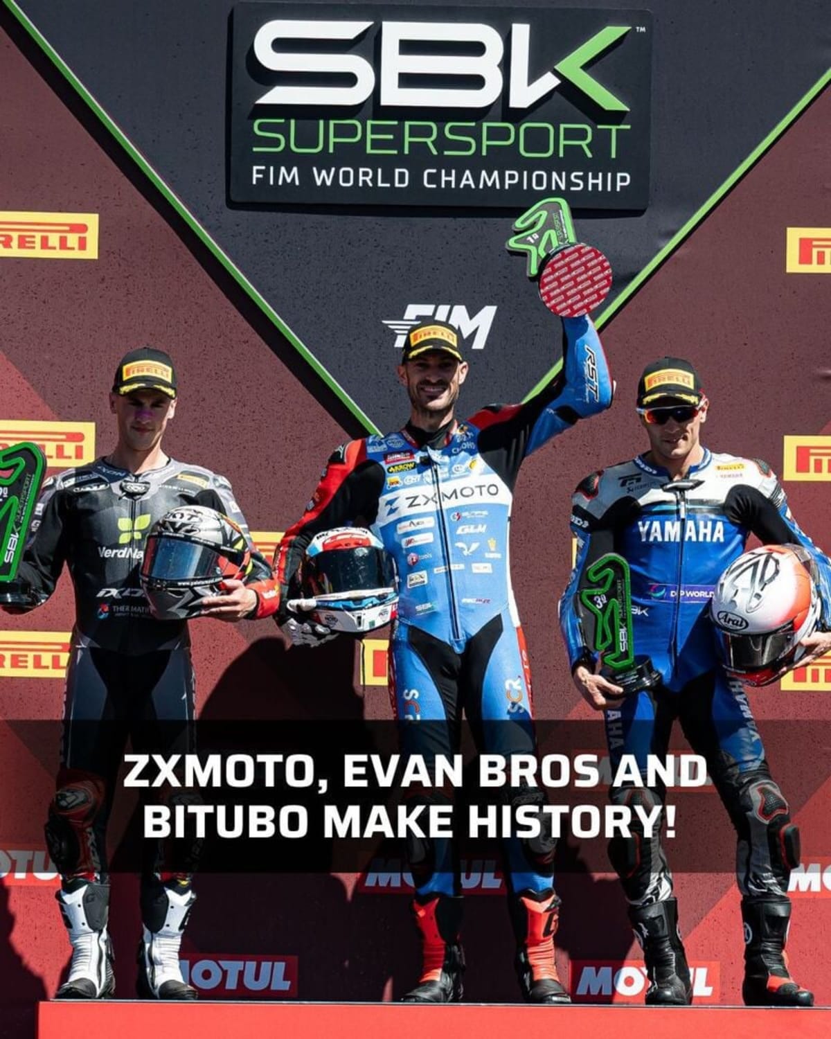 Chinese Motorcycle Brand ZXMOTO Wins Historic WSBK Races - Image 3