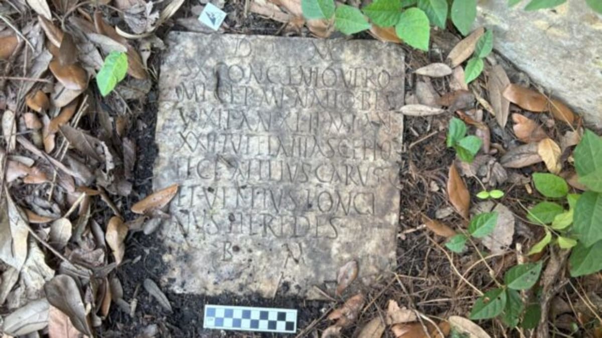 New Orleans Couple Finds 1,900-Year-Old Roman Tombstone - Image 2