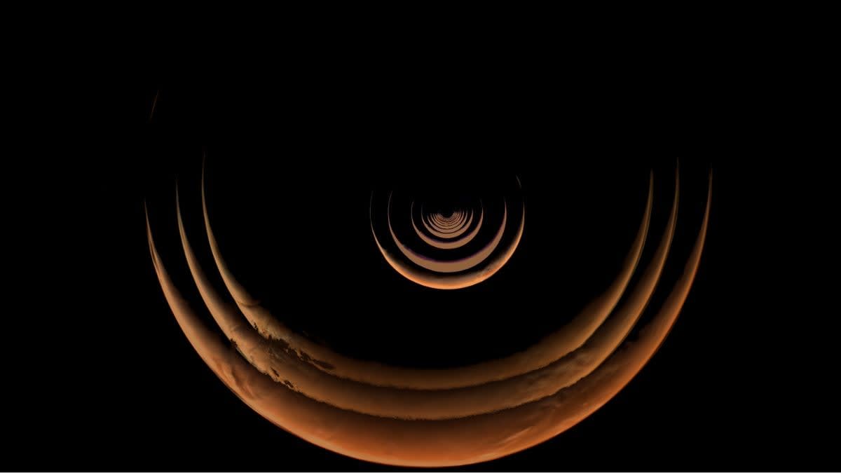 NASA's Psyche Spacecraft Captures Stunning Mars Flyby Video