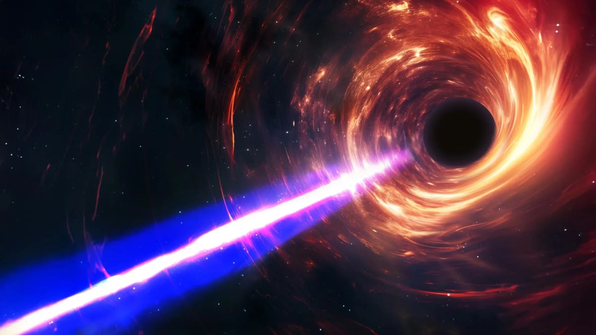 Scientists Measure Black Hole Jets as Strong as 10,000 Suns