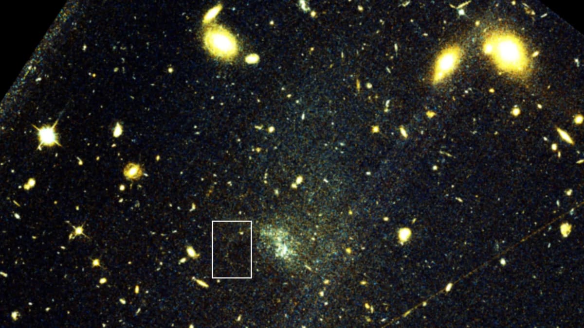 Ghostly Star Ribbon Reveals Dark Matter's Hidden Secrets