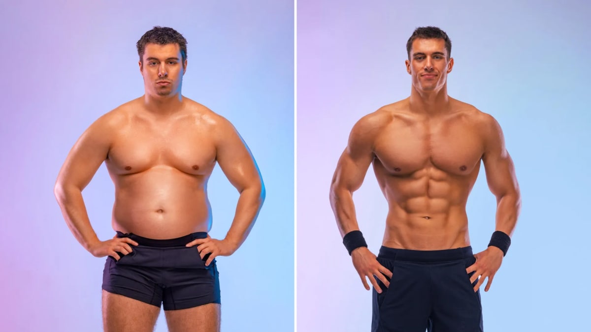 Person doing simple bodyweight exercises at home demonstrating accessible strength training routine