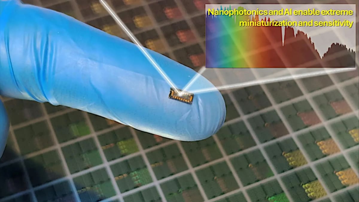 Grain-Sized AI Chip Brings Lab Tests to Your Fingertip
