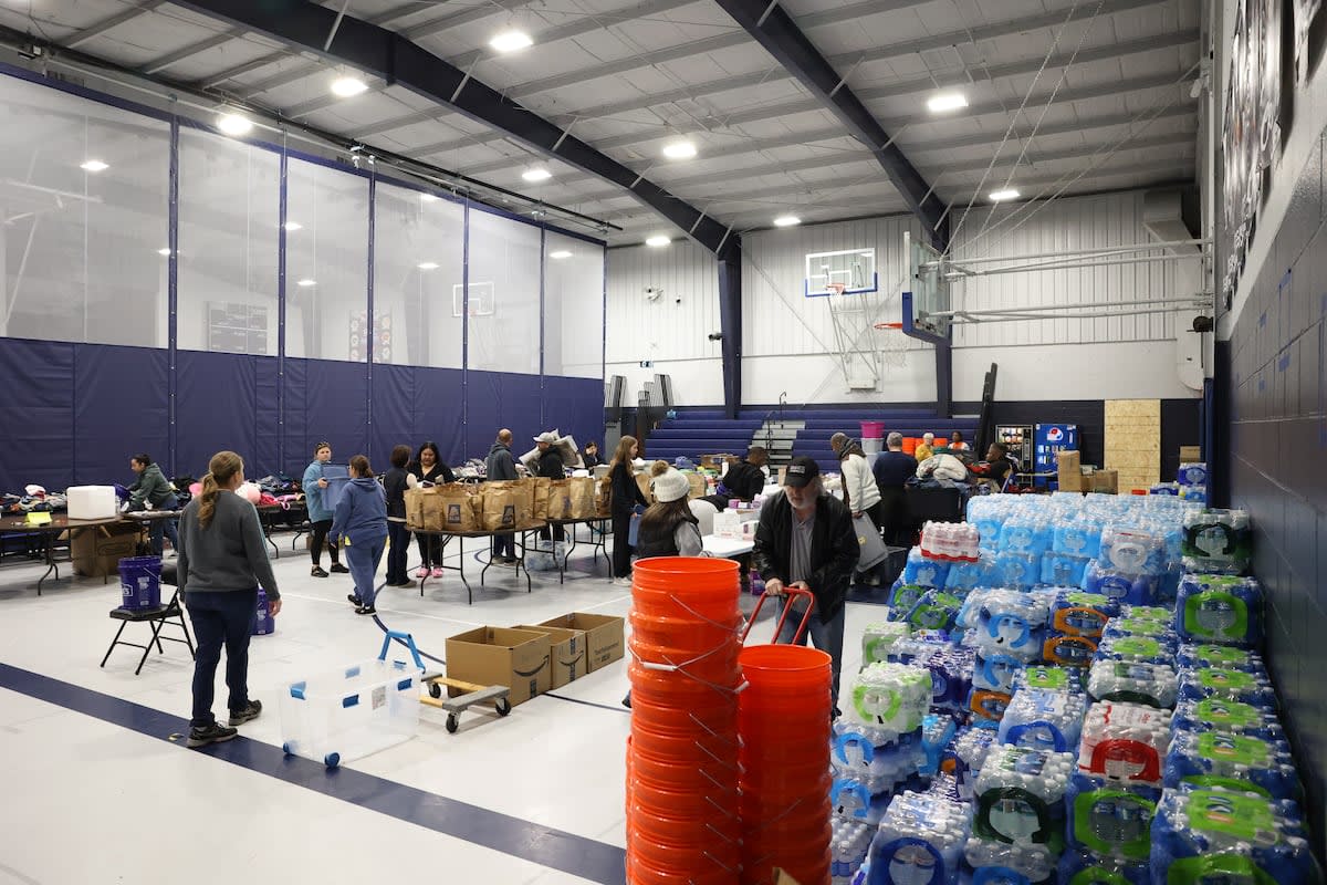 School Becomes Relief Hub After Illinois Tornado Strikes