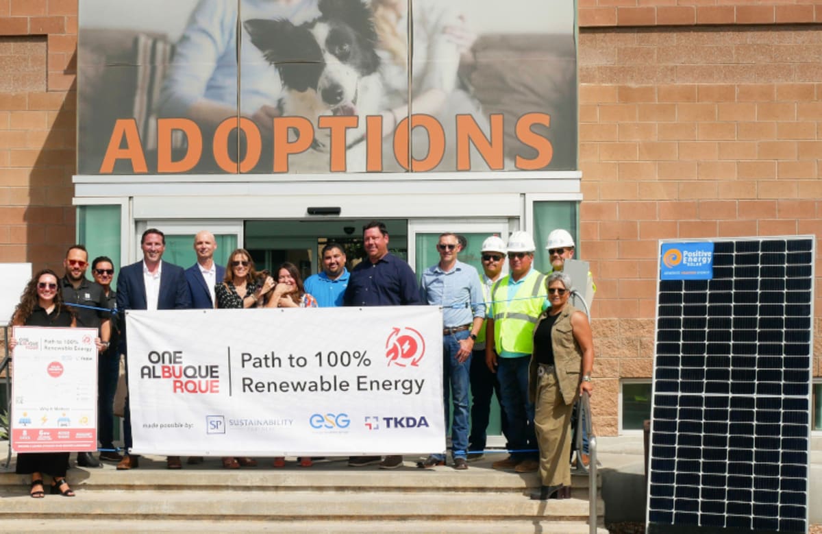 Albuquerque Hits 100% Renewable Energy for City Operations