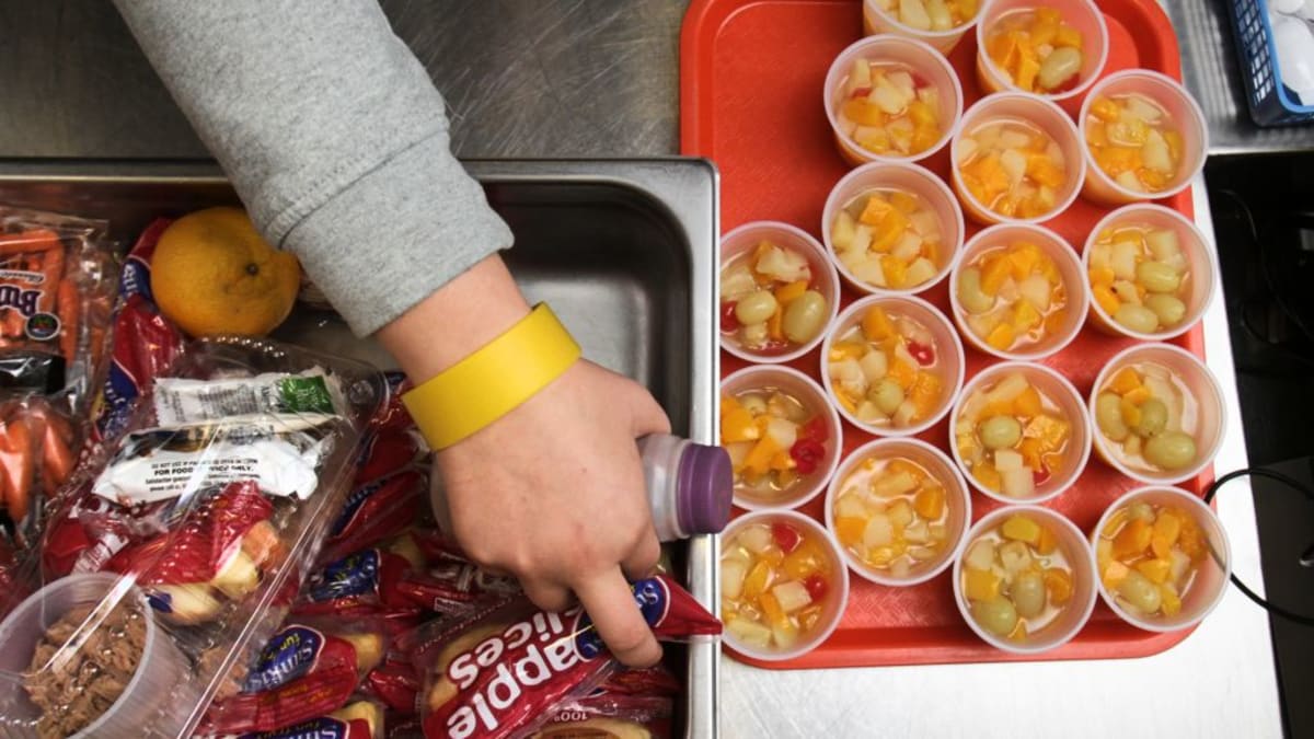 Healthy prepared meals in containers ready for delivery to patients with chronic conditions