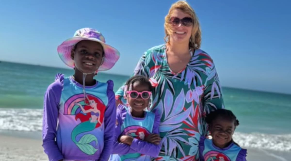 Single Mom Adopts Three Sisters to Keep Them Together