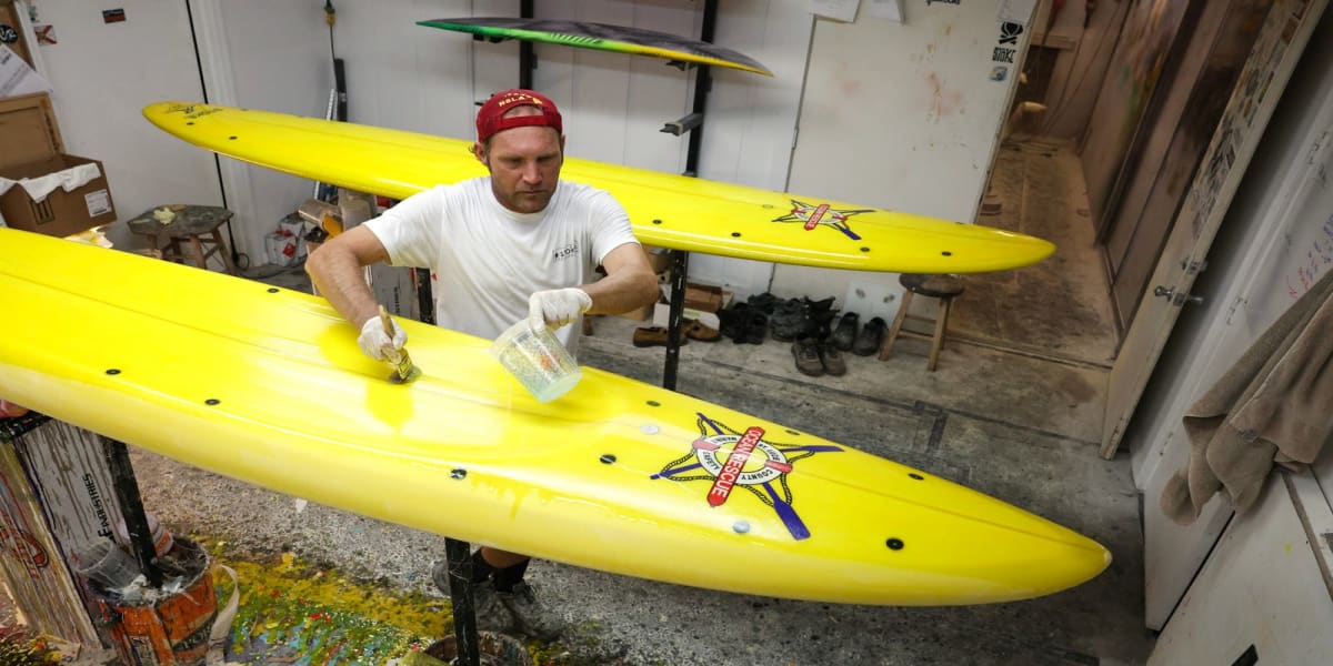Florida Surfer Handcrafts Rescue Boards to Save Lives - Image 2