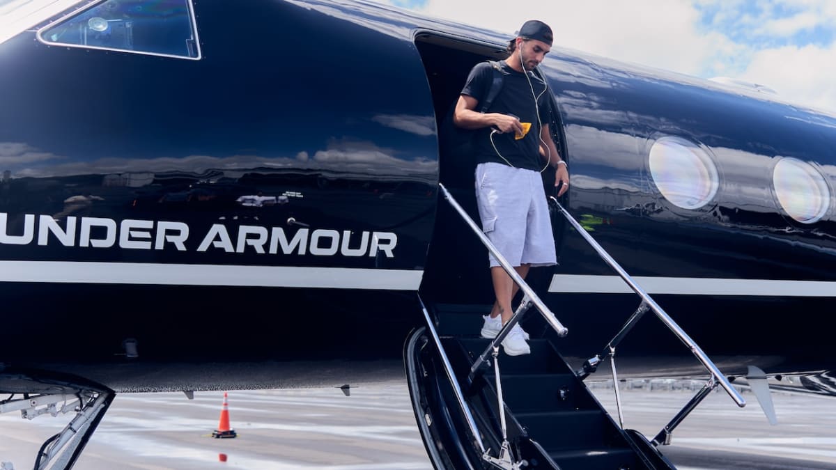 World Cup Hero Torres Visits Under Armour in Baltimore