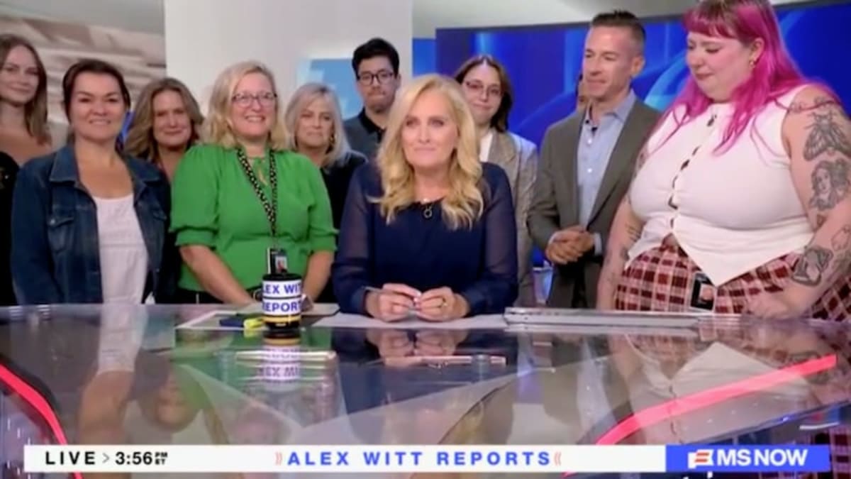 MSNBC's Alex Witt Signs Off After 27 Years On Air - Image 5