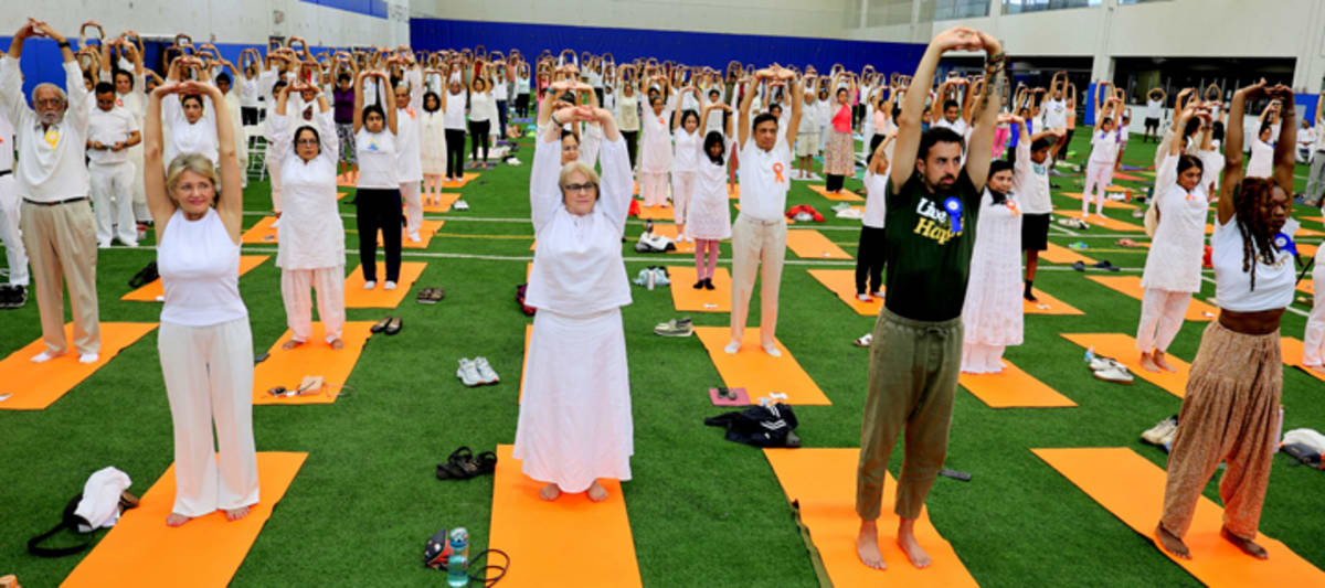 Thousands Unite for Chicago's Biggest Yoga Day Celebration - Image 5