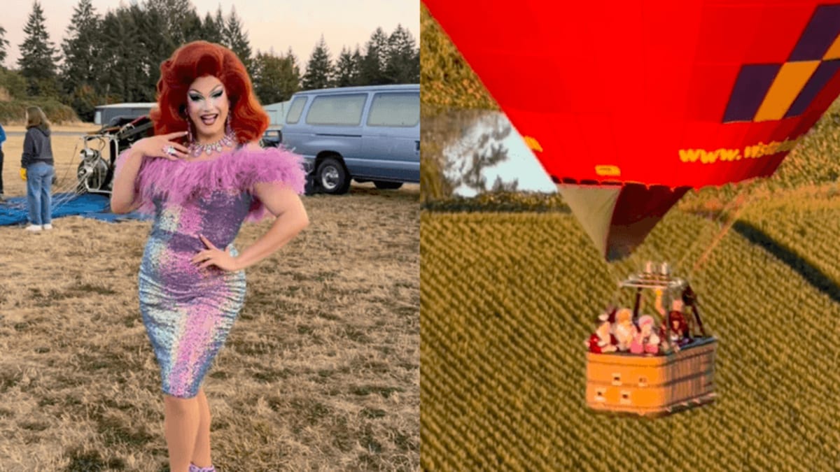 25 Drag Queens Break Hot Air Balloon World Record - Image 2