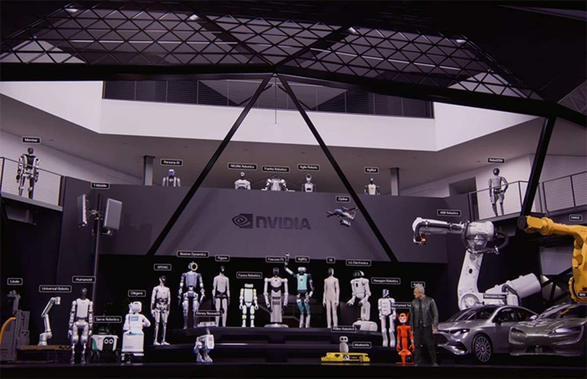 NVIDIA Partners With 110+ Companies to Build Smart Robots