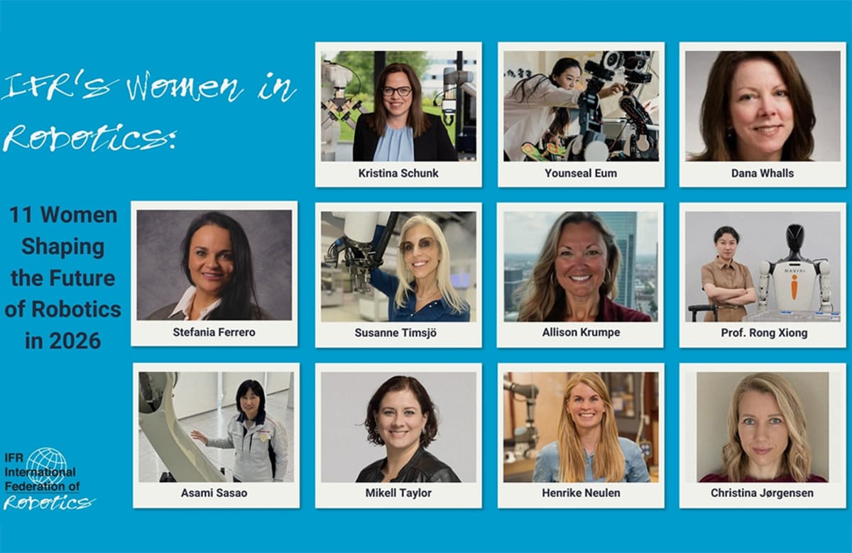 11 Women Leading the Future of Robotics in 2026