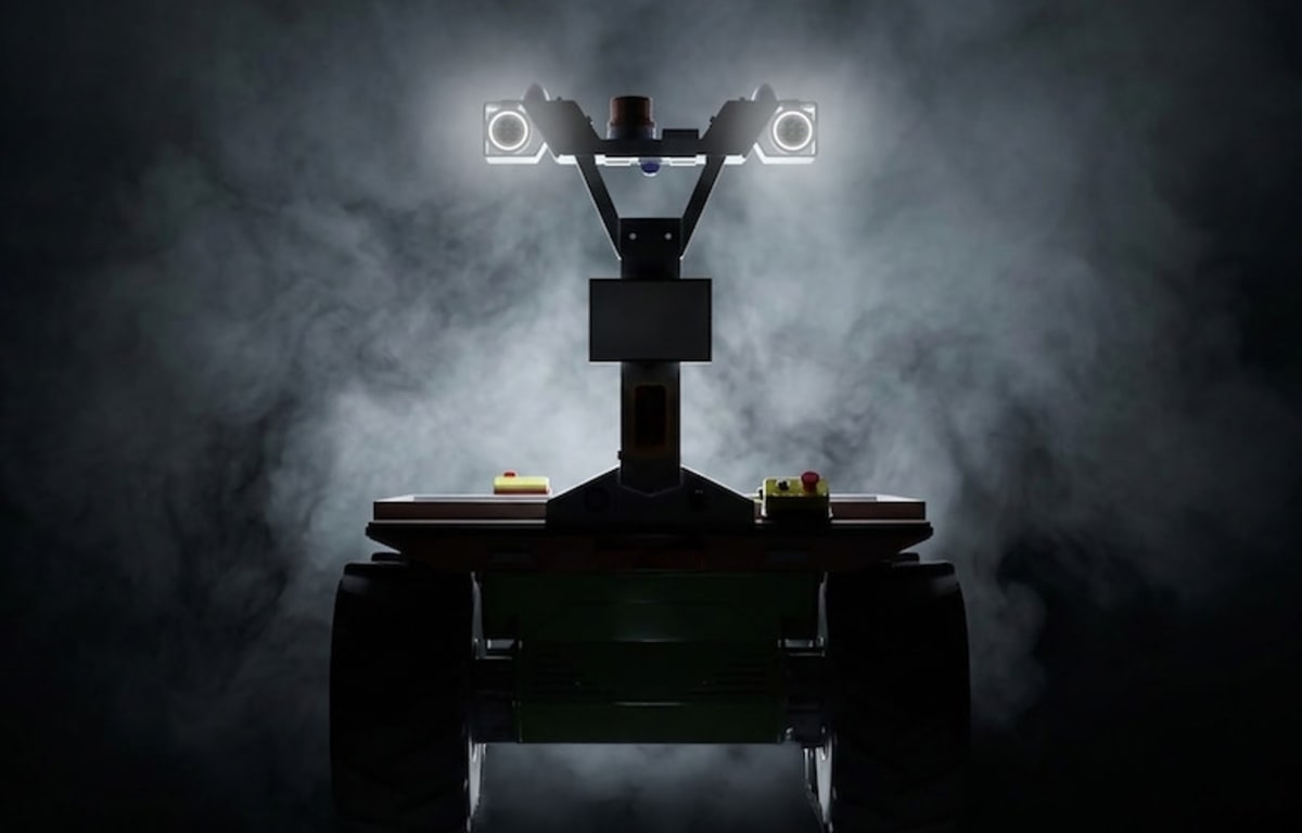 Burro Grande 44 autonomous robot platform designed for heavy industrial outdoor operations
