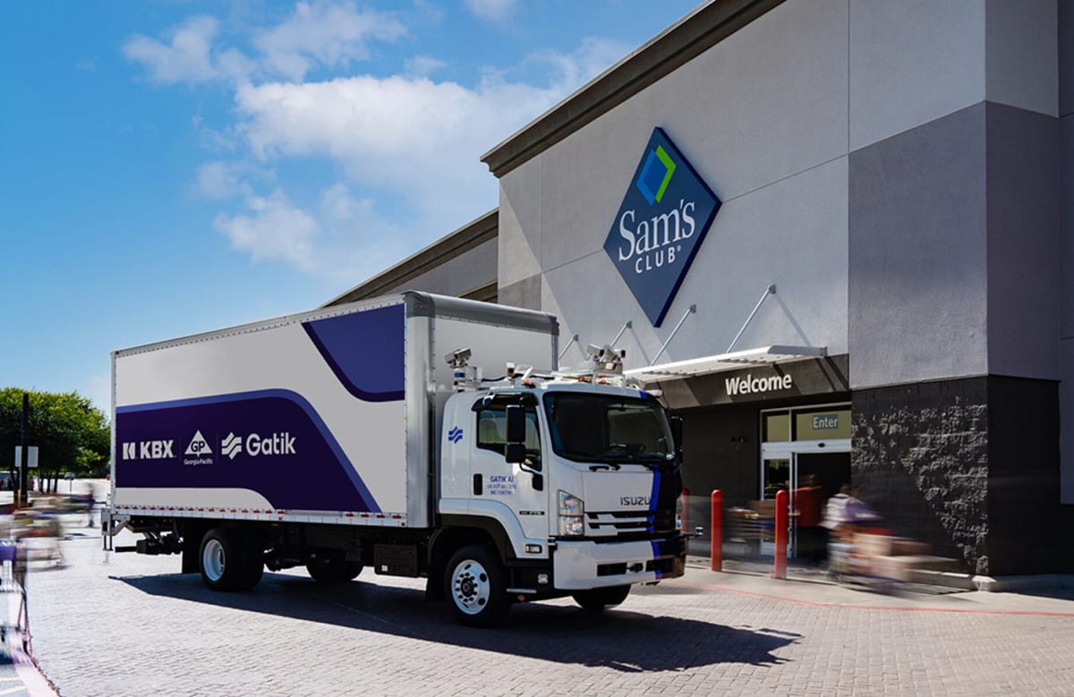 Gatik Raises $200M as Self-Driving Trucks Hit 99% On-Time Rate