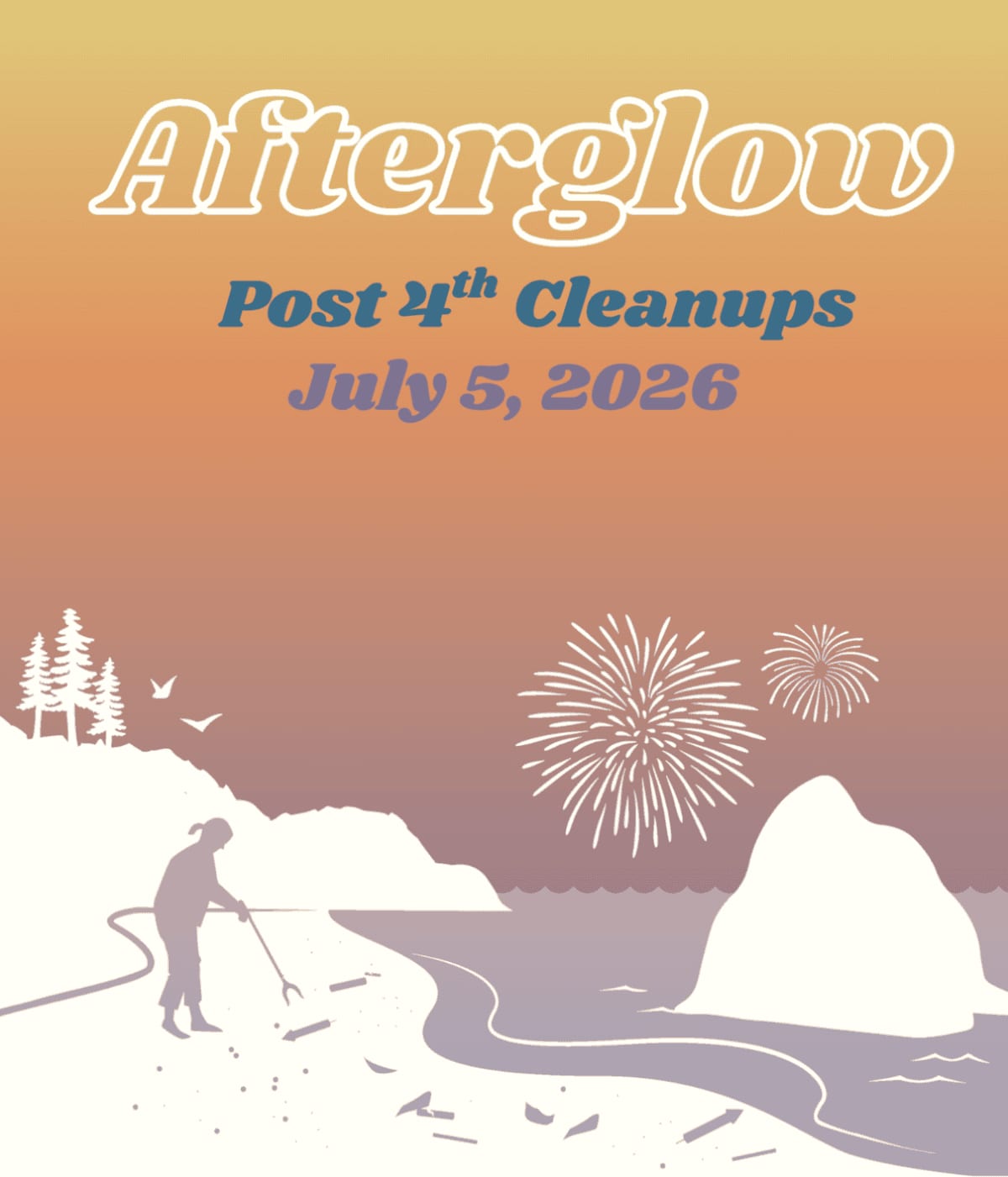 Oregon Coast Volunteers Clean Up After July 4th Celebrations
