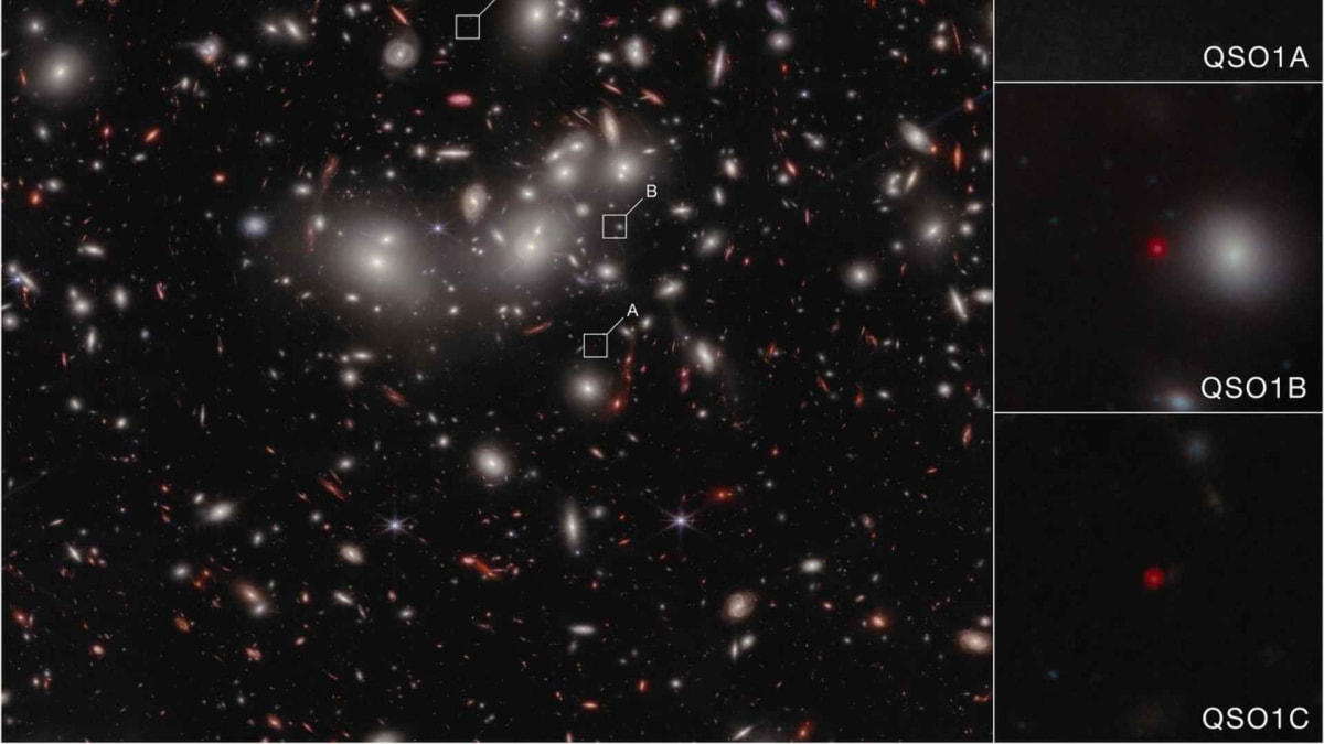 Webb Finds Black Hole Older Than Its Own Galaxy