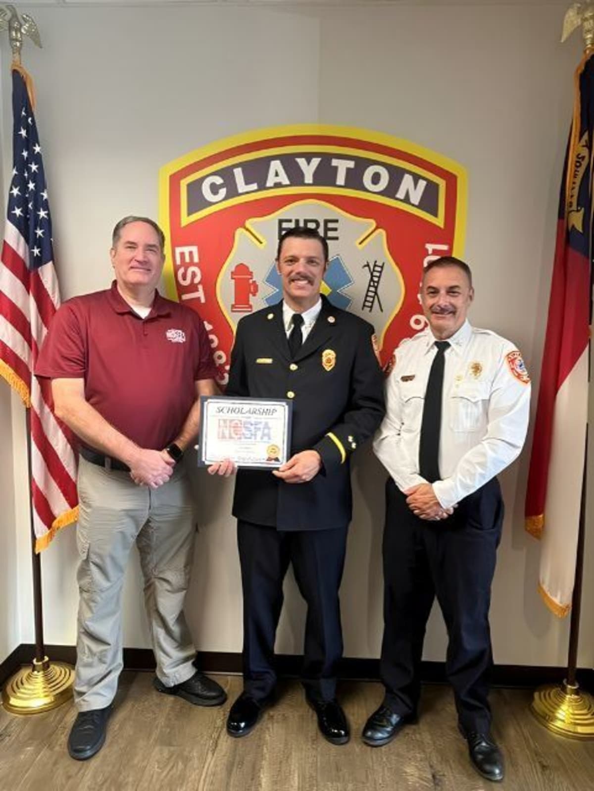 Clayton Firefighters Win $12K in NC Education Scholarships - Image 2
