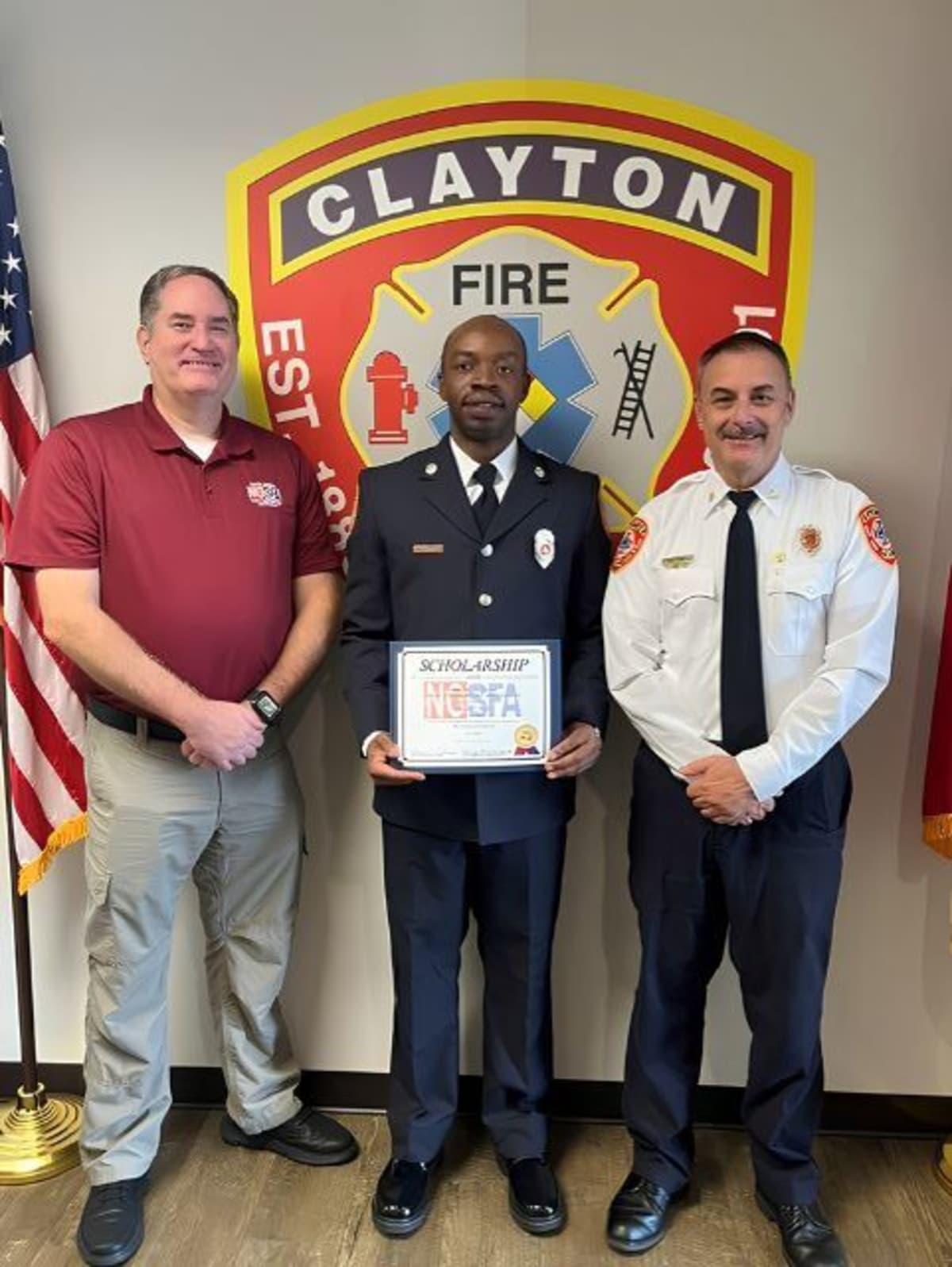 Clayton Firefighters Win $12K in NC Education Scholarships - Image 3