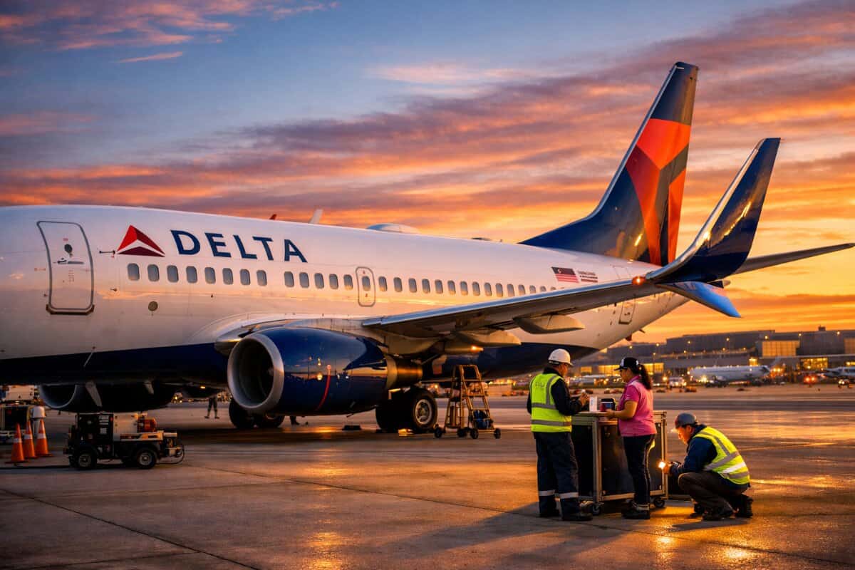 Delta Retrofits 240 Planes to Cut Fuel Use and Emissions