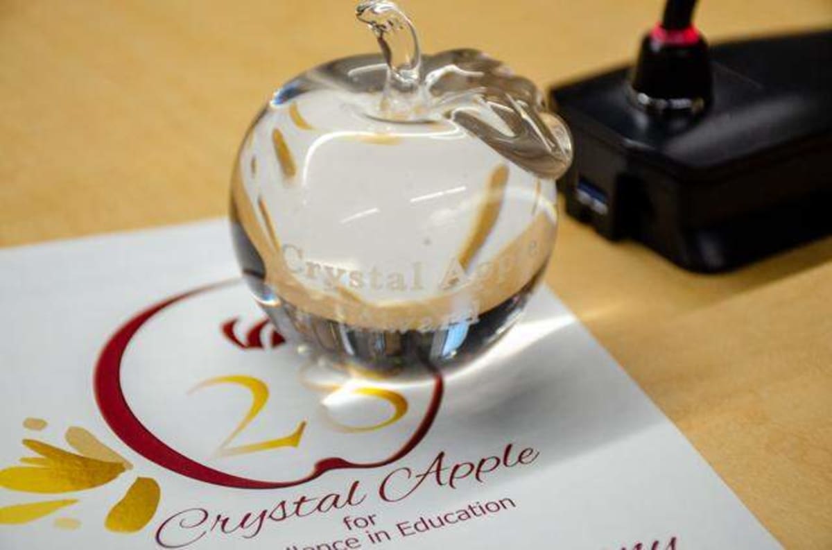 Nine Washington Teachers Win $1,500 Crystal Apple Awards - Image 3