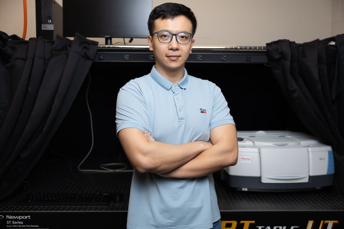 UCF Professor Haonan Ling working on AI technology for sustainable biomanufacturing research