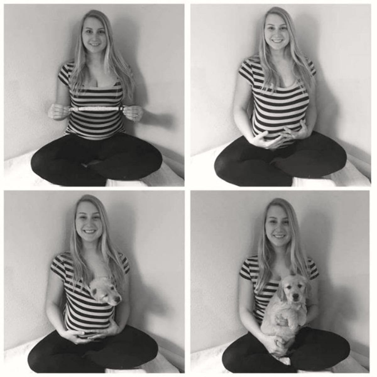 Couple Pranks Family With Puppy Maternity Photo Announcement - Image 5