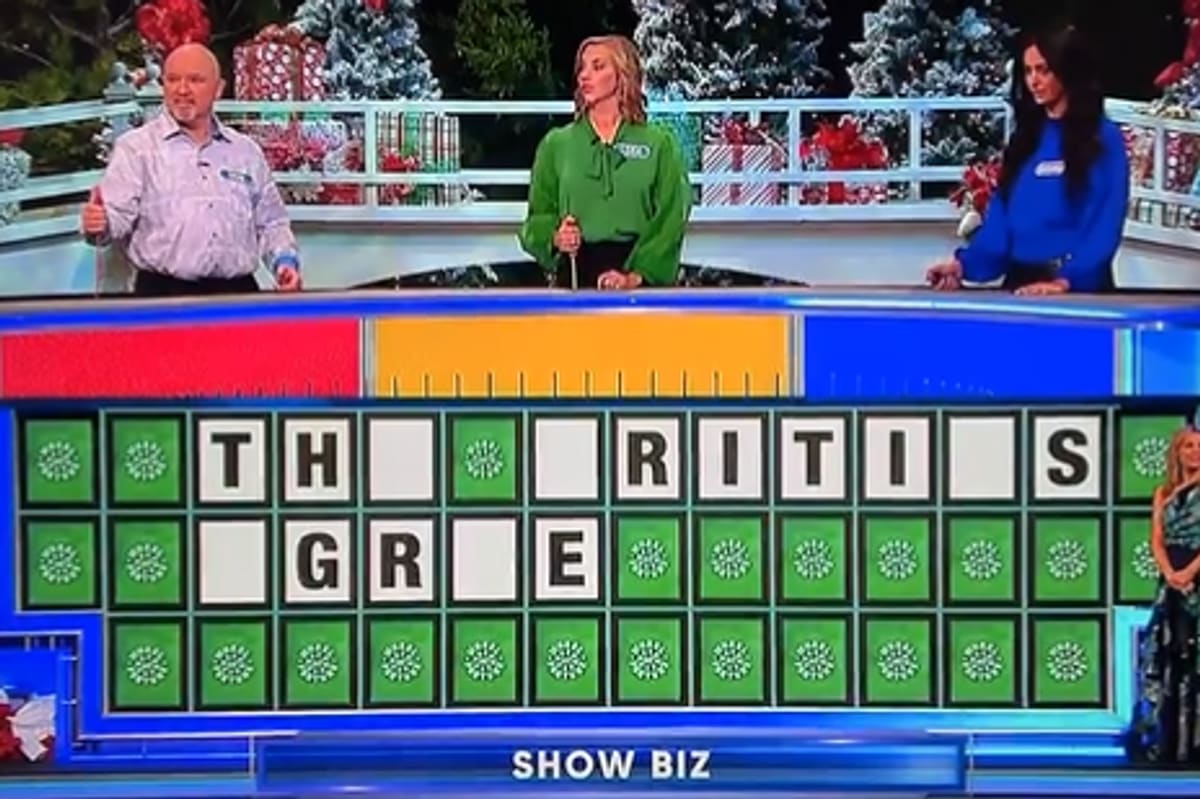 Contestant's 'British Ogre' Guess Makes Wheel of Fortune History - Image 3