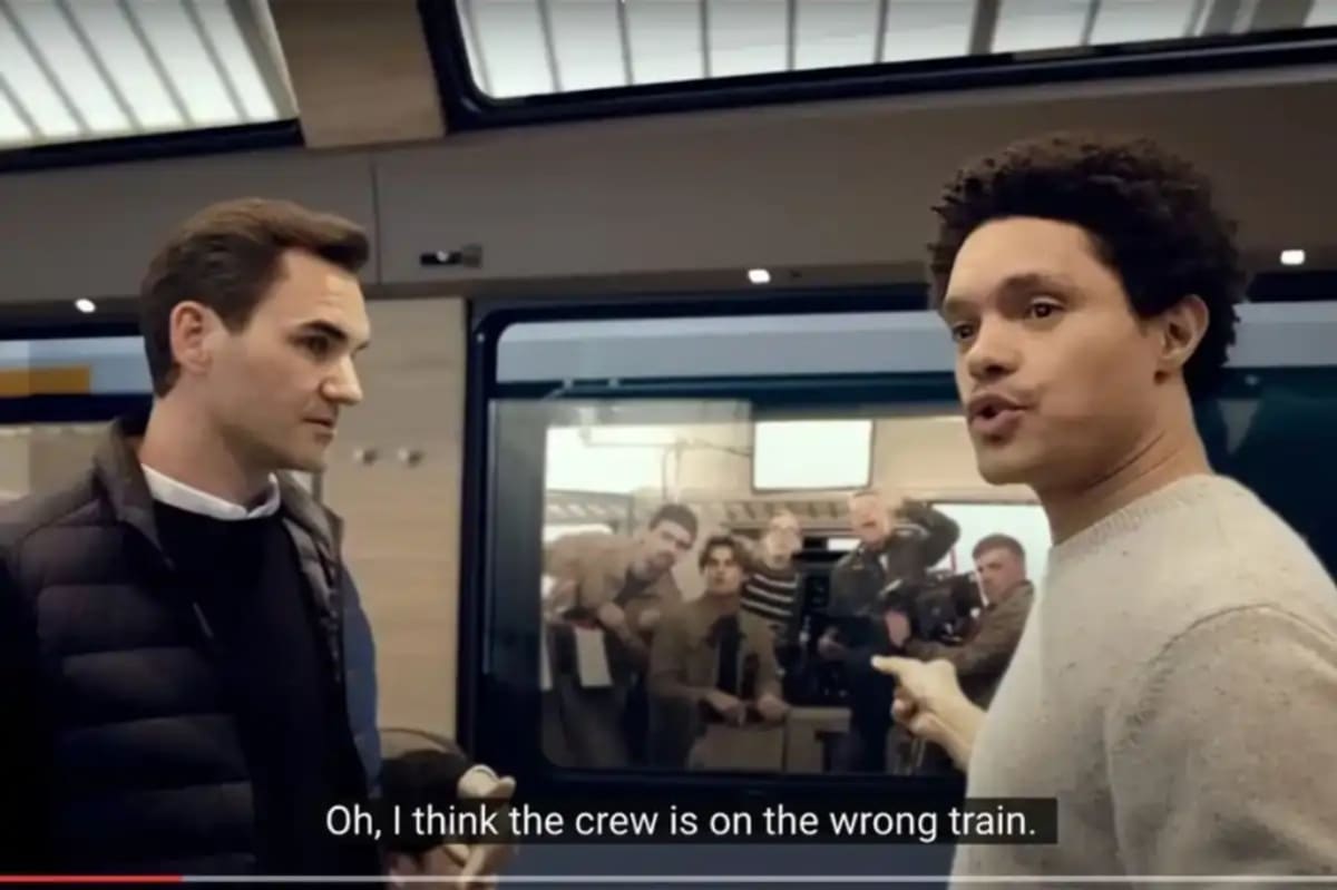 Trevor Noah and Roger Federer's Train Ad Wins Top Prize - Image 3
