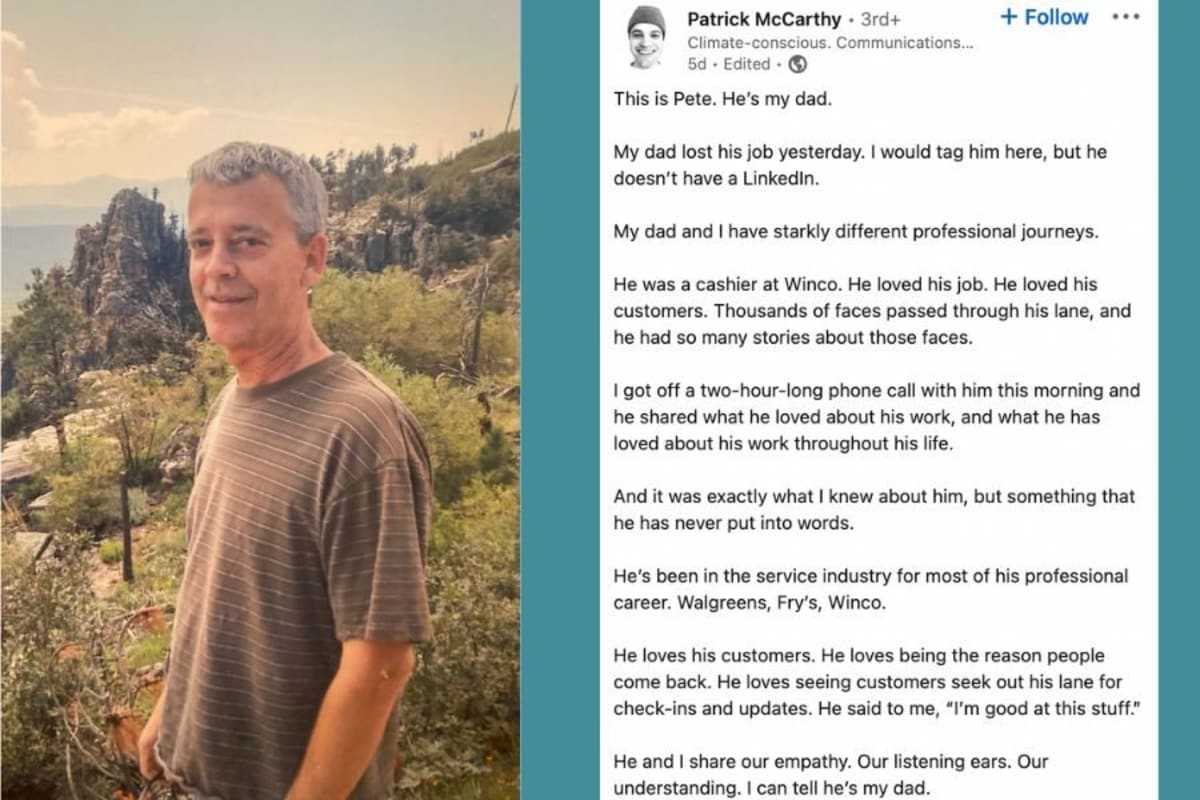 Son's LinkedIn Post Finds Dad New Job in Days - Image 3