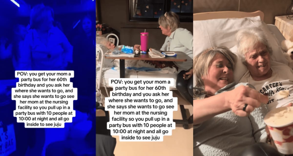 Woman Celebrates 60th on Party Bus, Takes It to See Mom - Image 3