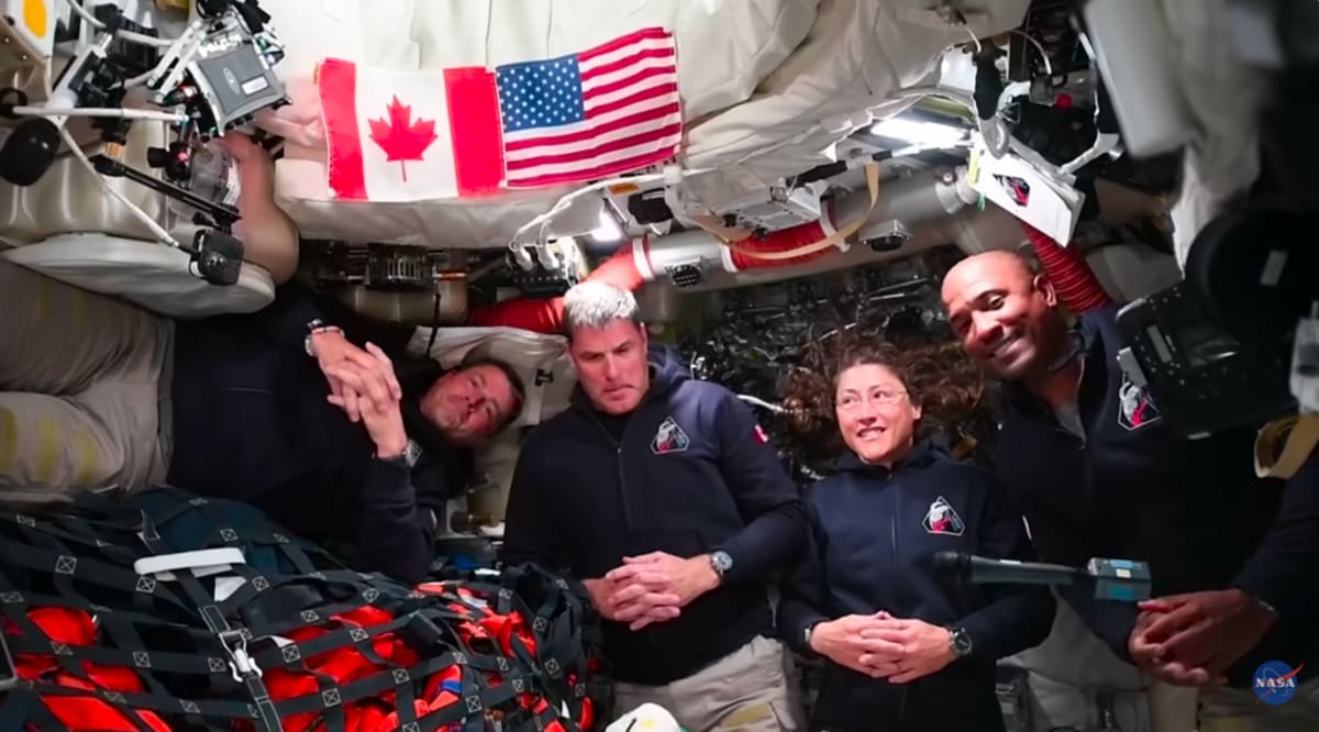 Astronaut's Easter message from space: 'We are the same thing - Image 3