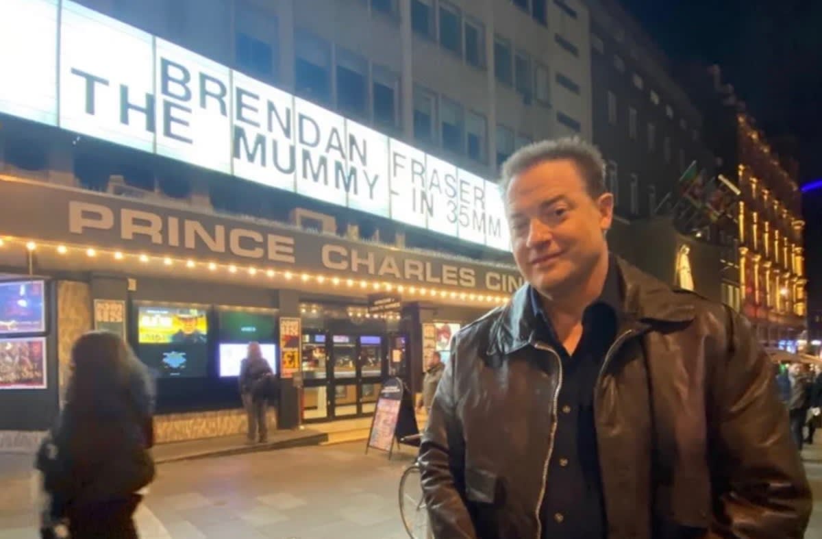 Brendan Fraser Surprises Fans in Full Mummy Costume at Screening - Image 3