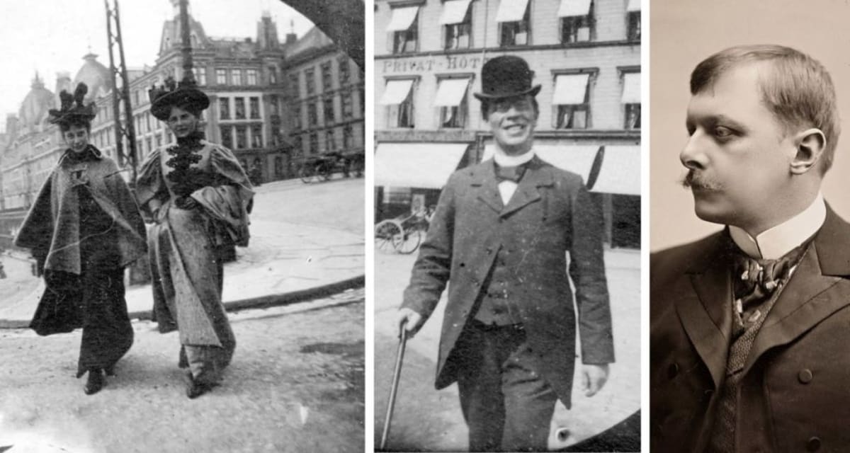 Student's 1893 Spy Camera Captured Smiling Victorians - Image 3