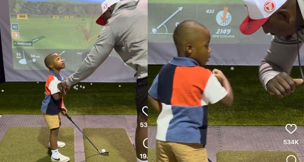 4-Year-Old Golfer Teaches Dad How to Coach Him Better - Image 3