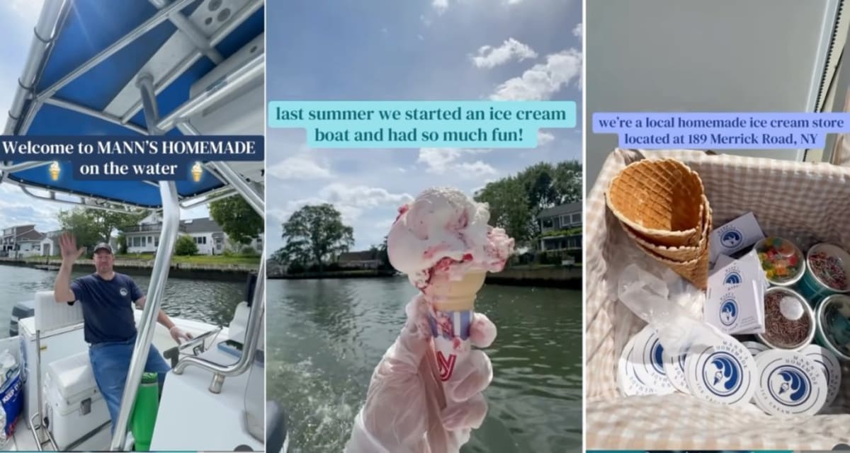 Long Island Ice Cream Family Delivers From 21-Foot Boat - Image 3