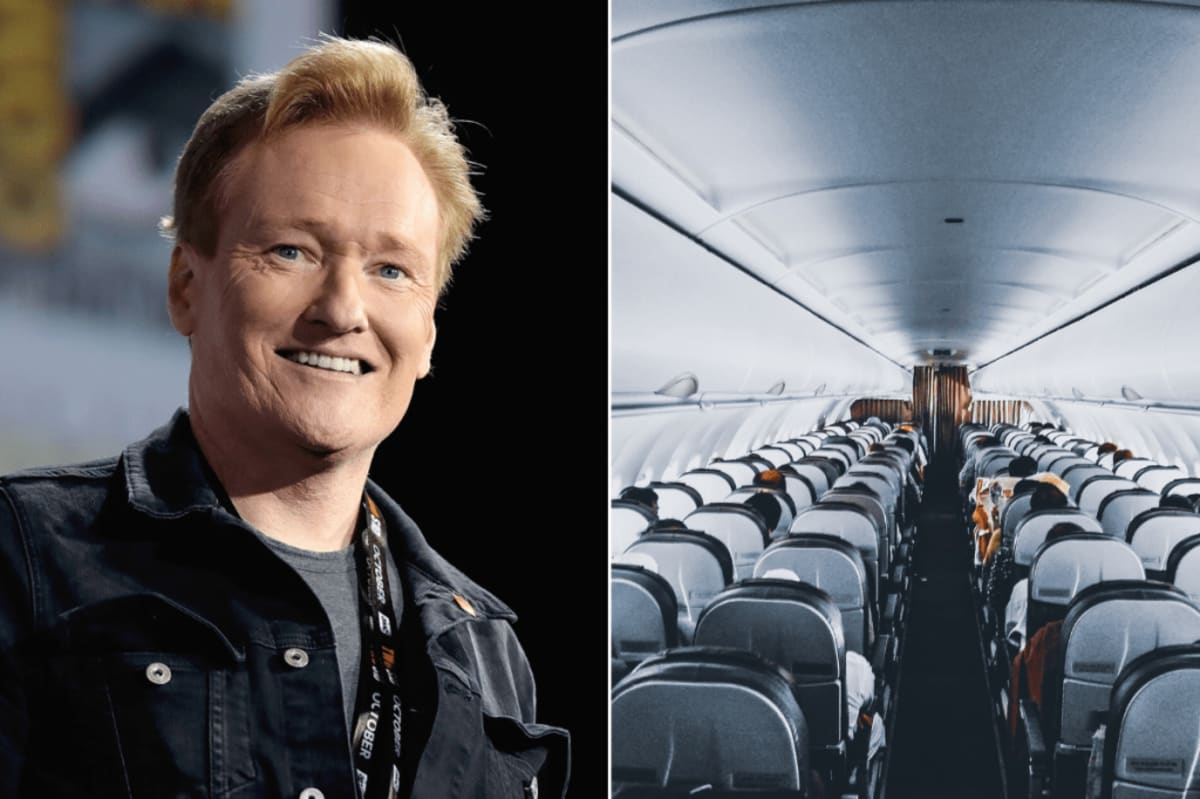 Conan O'Brien Flies Commercial to Stay Connected to People - Image 3