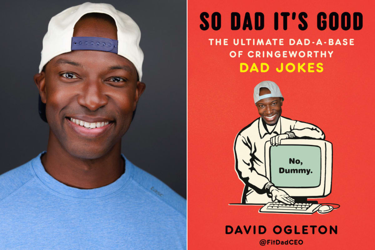 Dave Ogleton, known as FitDadCEO, smiling dad creator with nearly two million Instagram followers