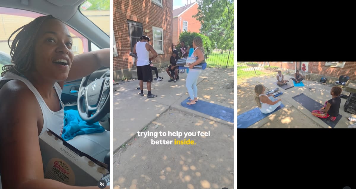 Cincinnati Yoga Teacher Brings Free Mats to Street Corners - Image 3