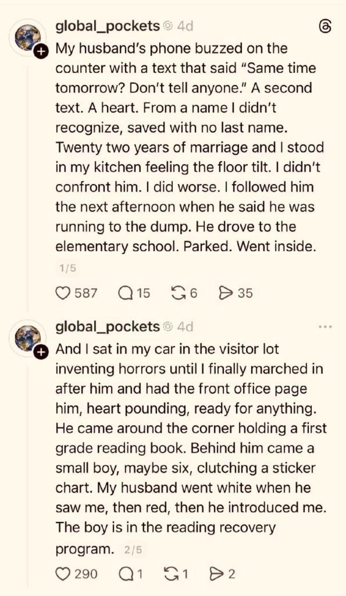 Husband's Secret Texts Led to Reading Breakthrough, Not Affair - Image 4