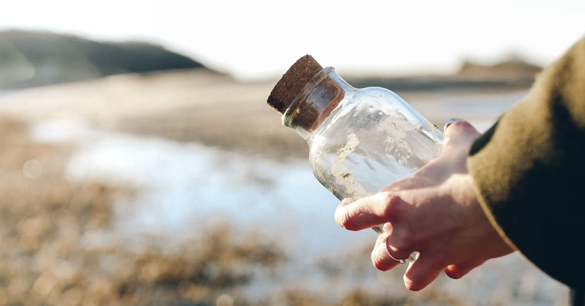 Sister Gets 53-Year-Old Message in a Bottle From Sibling