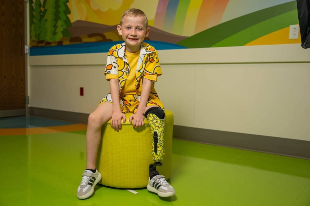 7-Year-Old Arlo Runs, Climbs After Rare Bone Condition - Image 5